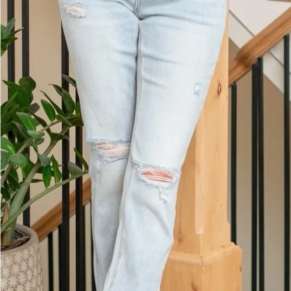 FLYING MONKEY High Rise Straight jeans - Picture 5 of 8